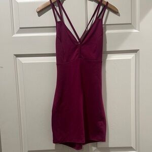 Magenta Women's Strappy Dress